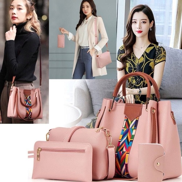 4 pc Chic Handbag Set - Picture 5 of 8